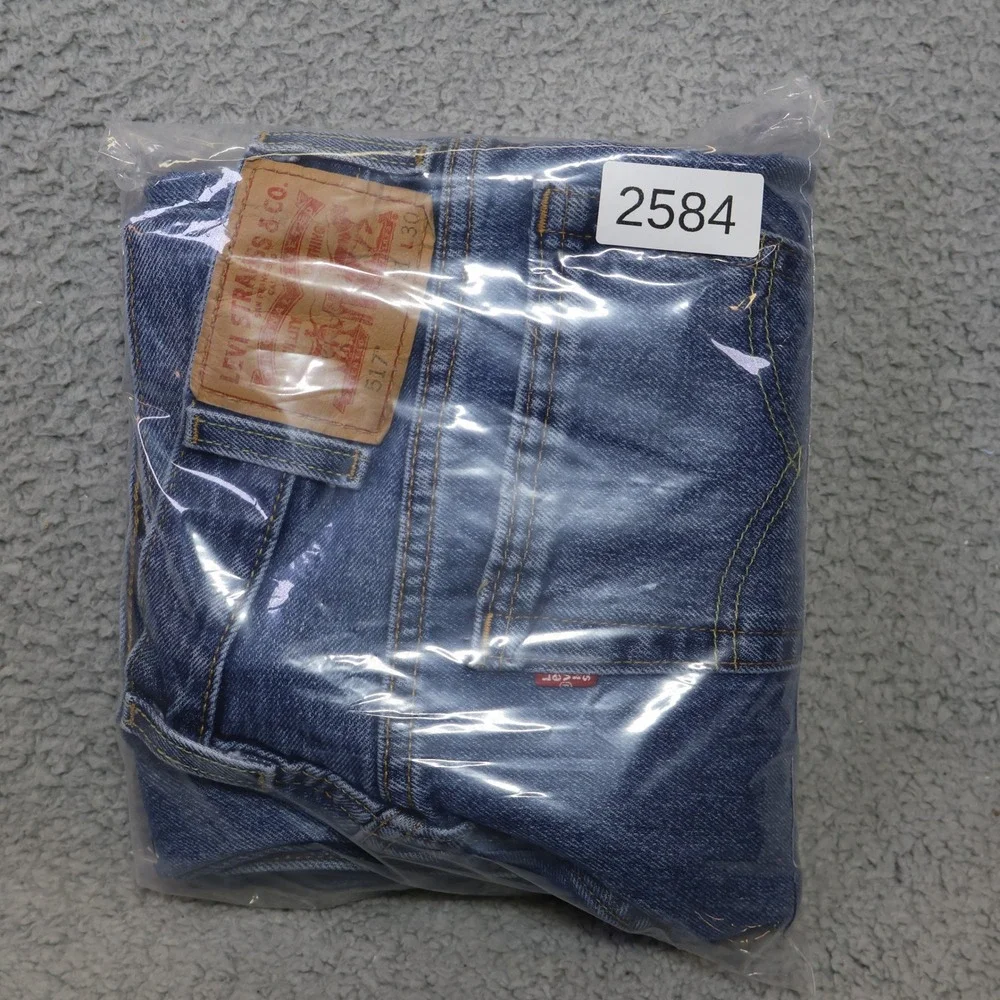 Levis 517 Bootcut Jeans Mens 31x30 Medium Wash Blue Denim 100% Cotton A63939